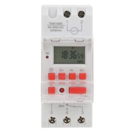 AC 85-265V 30A Timer Switches TM919BK Digital Timer 24Hours 7Days Programmable Countdown LCD Display