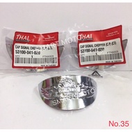 Honda C70 Head Lamp Cap / Signal Cap (Chrome) Honda Bulat