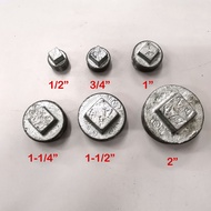 [READY STOCKS] 1/2" - 2" GI PLUG / GALVANISED IRON PLUG PIPE / GI FITTING
