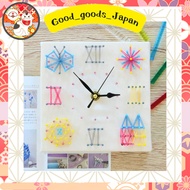TUKUMO Pin Cushion String Art "Nordic Clock ~Lepo~" Summer Vacation Research DIY Kit Craft Handmade 