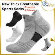 High-Quality Anti Slip Sports Socks Comfort Futsal 运动袜子 袜子男Breathable Socks Stokin Muslimah Tebal Me