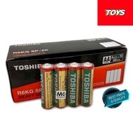 TOSHIBA AA BATTERY 1 BOX=4 PCS x 10(40PCS)  AAA BATTERY 1BOX = 2PCS X 10(40PCS)