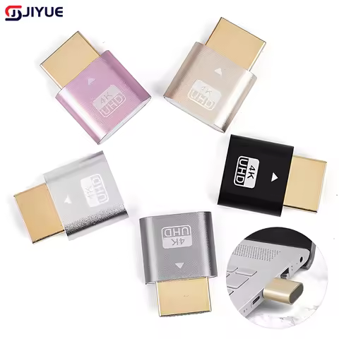 4K HDMI Virtual Display Adapter Streaming Device Virtual Display High-Resolution Wireless Display Ad