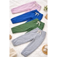 Children's elastic pants (cuffed leg)