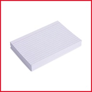 DVX 100 sheets Index Card Set (3x5, 4x6, 5x8 inches) School Supplies Paper / Papel Notepad