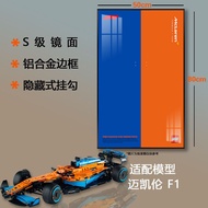 Modern Minimalist Wall Mounted Picture Frame Display for Lego Blocks Ferrari F1 Red Bull C44 Sauber 