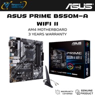 [ Asus Prime B550M-A WIFI II ]Am4 Motherboard Combo RYZEN 5500X3D/5600GT/5500/5600/5600X/5700X/5800X
