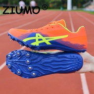 ZIUMO รองเท้าวิ่งสำหรับผู้ชายผู้หญิงรองเท้าผ้าใบพื้นตะปูรองเท้ากีฬารองเท้าฝึกวิ่งน้ำหนักเบา 35-46
