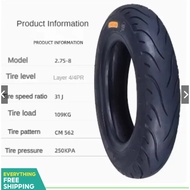 CST2.75-8/3.00-8 Tubeless Tyre 12 inch for PMA and Fiido Q1/Q1S