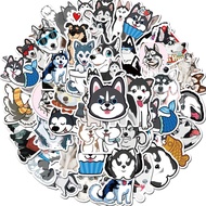 Cute Siberian Husky Dog Stickers (50 PCS) Funny Animal Stickers for Teens, Girls, Adults,Kids - Stic