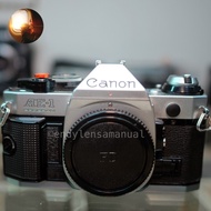 Kamera analog film 35mm vintage Canon AE 1 program silver BODY ONLY