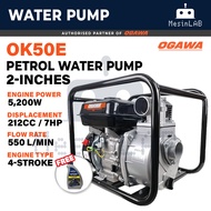 Original Ogawa 2"/3" Petrol Engine Water Pump (7HP) 4-Stroke Pam Air Kebun Booster Pump OK50E OK80E