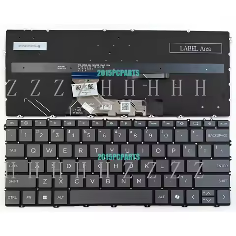 Z New For HP Envy x360 14-FA 14-FA0023DX 14-FC 14-FC0077NR 2-in-1 Keyboard Backlit US