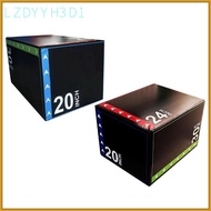 [lzdyyh3d1] SiaBiced Jump Box Agility Box Versatile Fitness Plyometric Jump Box Heavy Duty 3 in 1 fo