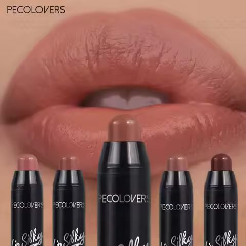 1pcs Multi-color Moisturizing Lipstick Pen, Multi-color Selection To Depict The Outline of The Lips,