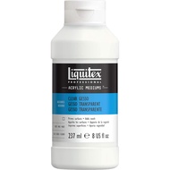 Liquitex Professional Gesso Surface Prep Medium, 237ml (8.0 oz), Clear