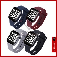 Y1 Digital Led Watch Waterproof Adult Watch Jam Tangan Perempuan Lelaki Kalis Air