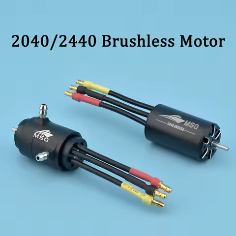 High Speed Good Quality MSQ 2040/2440 Brushless Motor 3700KV/4700KV/3650KV 4 Poles For RC Boat
