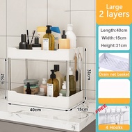 Multi-Layer Slim Storage Rack Trolley / Bedroom Kitchen Bathroom Wheels Portable Organizer Rack / Ra