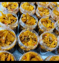 Đặc sản mắm dưa gang dưa leo mắm thái mắm đủ đủ combo 4 hũ khác loại 2 kg