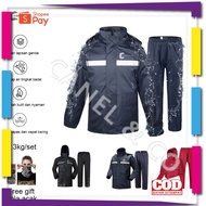 Premium THICK MATERIAL // CANEL & CO Motorcycle Raincoat PVC Nylon Material Interlining Fabric Safet