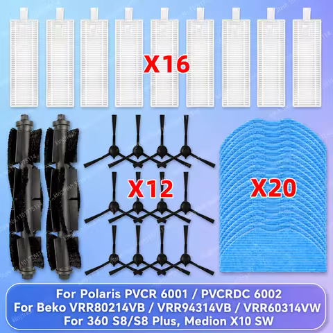Fit For Beko VRR70214VB/VRR80214VB/VRR94314VB/VRR60314VW, Polaris 5001/5002/6001,360 S8/S8 Plus, Med