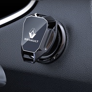 Renault Car Interior Engine Ignition Start Stop Button Protective Cover Decorative Sticker Car Inter