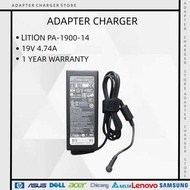 LG Accessories 90W Parts AC/DC For PA-1900-14 19V 4.74A Original Power Adapter 6.4x4.4mm as photo Ad
