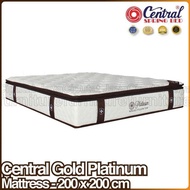 Spring Bed Central Gold Platinum Pillow Top - Mattress Only - 90 X 200