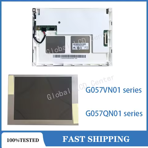 Original New 5.7 G057VN01 V2 V1 V0 G057VTN01.0 E204356 G057QN01 V2 V1 V0 G057QTN01.0 LCD Screen Equi