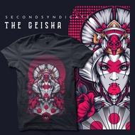 Geisha Premium T Shirt Jersey Thailand Geisha Tshirt Full Sublimation