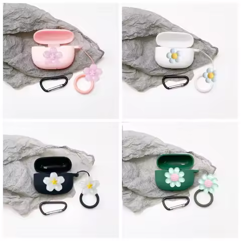 flower case For Sony WF-C710N /WF-C700N /INZONE Buds WF-G700N / LinkBuds S Case Silicone Earphone co