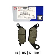 LC135 FZ150 FRONT DISC BRAKE PAD Y-TEQ/LC135 FRONT DISC BRAKE PAD Y-TEQ 100% ORIGINAL