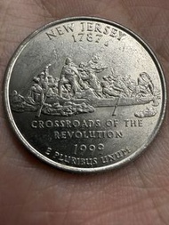 美國🇺🇸25美分50洲紀念幣硬幣