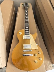 Gibson Les Paul กีตาร์มืออาชีพกีต้าร์ไฟฟ้า Goldtop มาตรฐาน