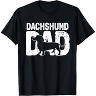 Funny Dachshund Dad Dog Lover Dachshund Father Dog Owner Gift T-Shirt