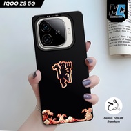 IQOO Z9 5G Premium Hologram IMD Casing - Softcase IMD hybrid Motif Man Untd UV Printing IQOO Z9X 5G 