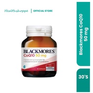 Blackmores CoQ10 50mg 30 Capsules | Heart Energy Support | Antioxidant Supplement