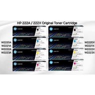 Original HP 222A 222X Toner Cartridge W2220A W2220X W2221A W2221X W2222A W2222X W2223A W2223 Pro 320