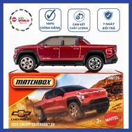 Matchbox Box 2024 Chevy Silverado EV 108/125 Model Car.