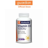 VitaHealth Vitamin D3 1000IU 60 Softgels