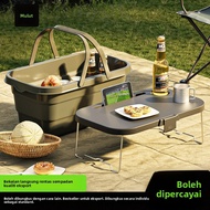 Foldable Portable Handheld Storage Basket Multi-use Outdoor Camping Picnic Water Basket Crate