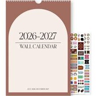 A3 2026–2027 Wall Calendar, Large Two-Year Hanging Calendar From Jan 2026 To Dec 2027, Minimalist De