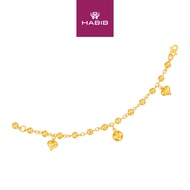 HABIB 916/22K Yellow Gold Bracelet EXRB21224