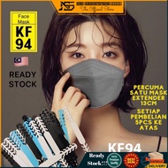 Kf94 Face mask | headloop | kn95  | face shield | korean mask | mask extender | 4 ply mask | baju kurung | tudung | 3ply