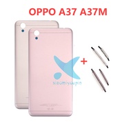 Back Housing Frame For Oppo A37 A37m Rear Back Battery Cover With Side Button