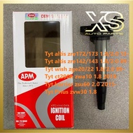 APM IGNITION PLUG COIL ALTIS 1.6 1.8 ZRE172/ ZGE20 / ZWA 1.8 / ZVW30 1.8 ZSU60 2.0 90919-02258 /0997