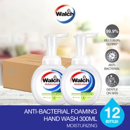 Walch Anti-bacterial Foaming Hand Wash 300ml x 12 Bottles