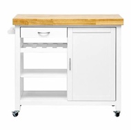 Modern Denver Kitchen Cart / Kitchen Trolley / Rolling Kitchen Storage Cart