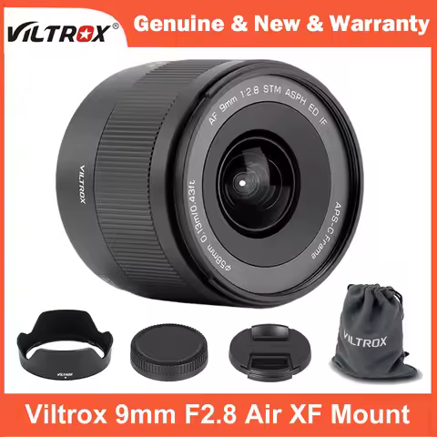 NEW Viltrox 9mm F2.8 Air Auto Focus Ultra-Wide APS-C Prime Lens for Fuji XF-Mount X-T50 X100VI X-E5 